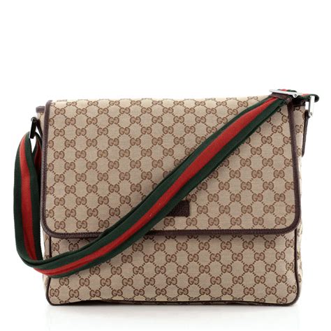 gucci strap for messenger bag|authentic Gucci Messenger bag.